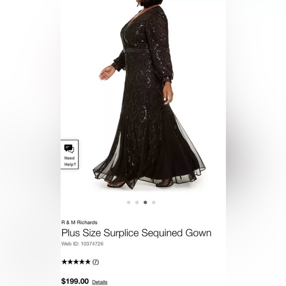 Plus Dress - Picture 5 of 7